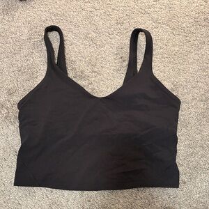 lululemon athletica Black Tank Top